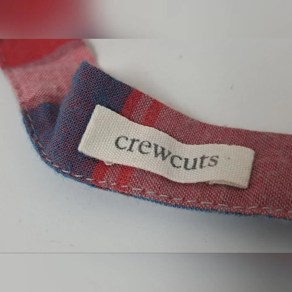 J. Crew Crewcuts Kids Boys Tie Bow Tie Accessories Check Plaid Adjustable